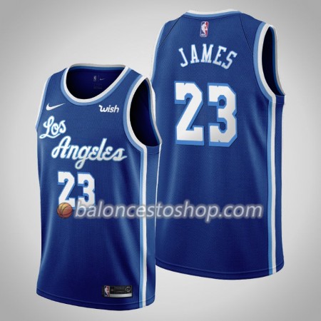 Camiseta Hombre NBA Los Angeles Lakers LeBron James 23 2019-20 Nike Hardwood Classics Swingman